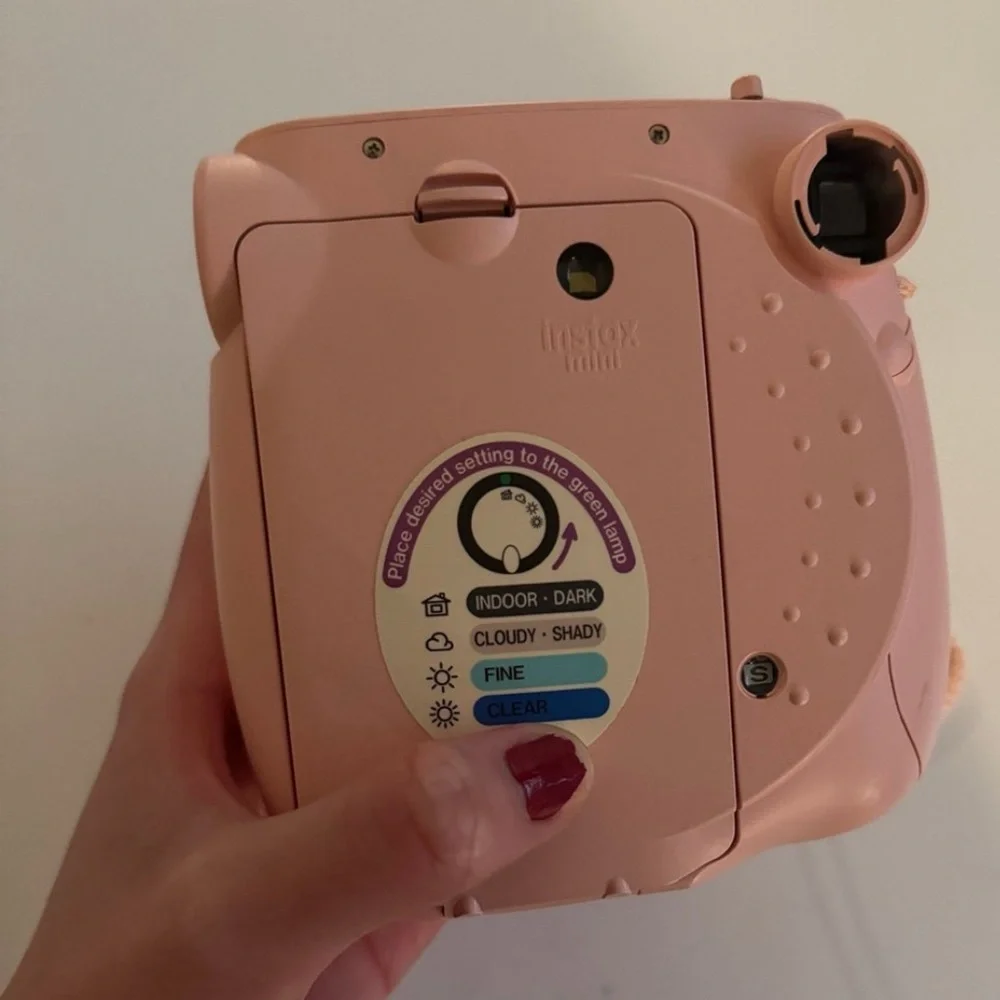 Pink Polaroid Photo printing Camera